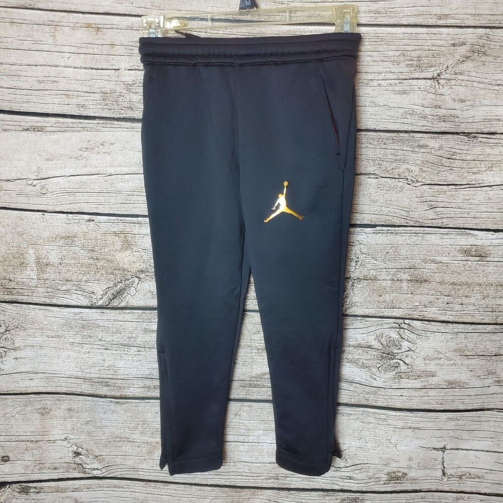 Boys Air Jordan Black Pants Size 5-6 Years